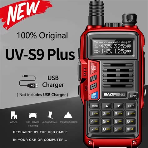 Baofeng Uv S9 Plus 10w High Power 8w10w Long Range Walkie Talkie Transceiver Cb Radio Upgrade