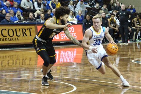 South Dakota State men's basketball beats Towson at Sanford Pentagon ...