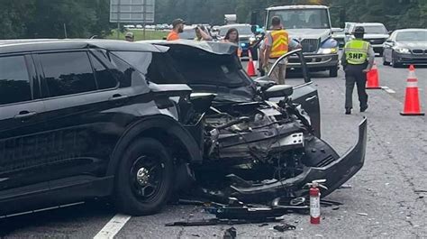 2 Nc Deputies Injured After Driver Smashes Into Patrol Suv