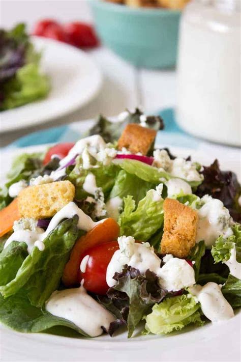 Blue Cheese Salad Dressing - Beyond The Chicken Coop