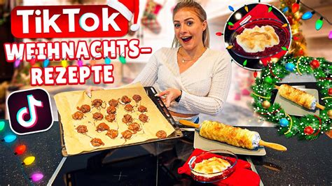 Ich Teste 3 VIRALE TIKTOK Rezepte Weihnachtsedition YouTube