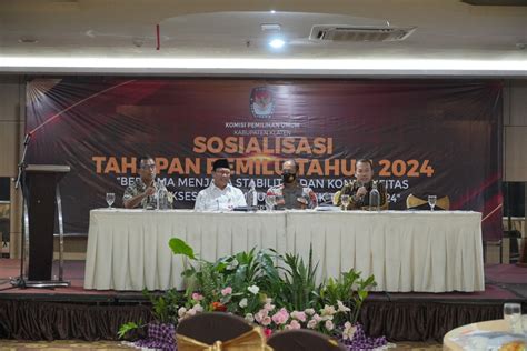 Sukseskan Pemilu 2024 Kpu Klaten Gencar Sosialisasikan Tahapan Pemilu