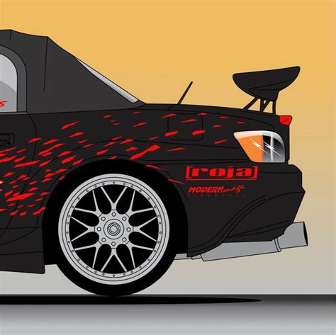 Arte Decal The Fast And The Furious Johnny Tran Honda S2000 Meliodas Velozes E Furiosos Carros