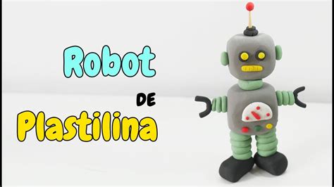 Cómo hacer un Robot de plastilina fácil paso a paso explicado playdoh