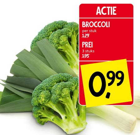 Prei Broccoli Folder Aanbieding Bij Jan Linders Details