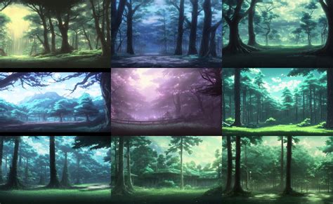 An Anime Movie Background Matte Painting Of A Scary Stable Diffusion