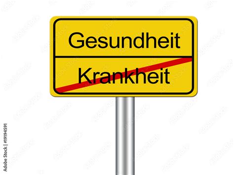 Gesundheit Krankheit Stock Illustration Adobe Stock