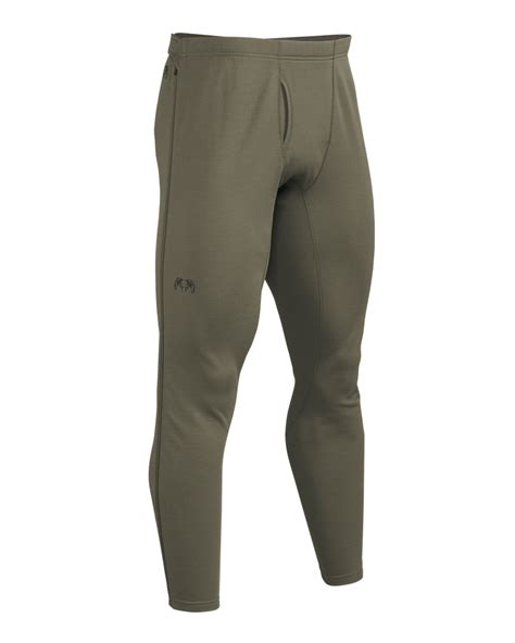 Pro Merino 200 Zip Off Hunting Base Layer Pants Kuiu