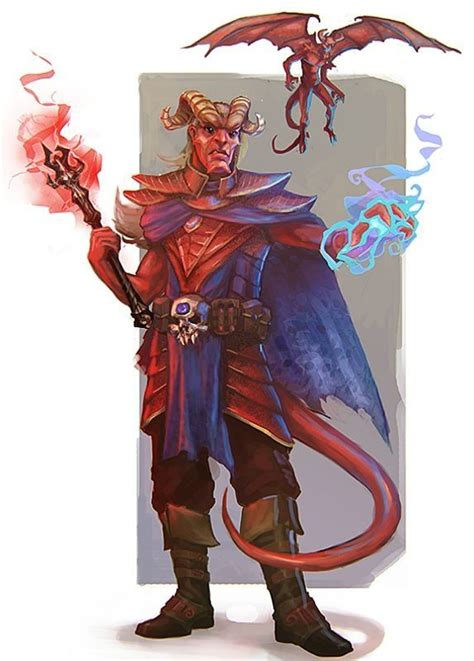 Character Art Tieflings Races Tieflings In 2019 Character Art