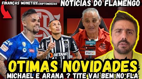 EXCLUSIVO MICHAEL E ARANA NO FLA 2024 TITE MANDA MUITO BEM