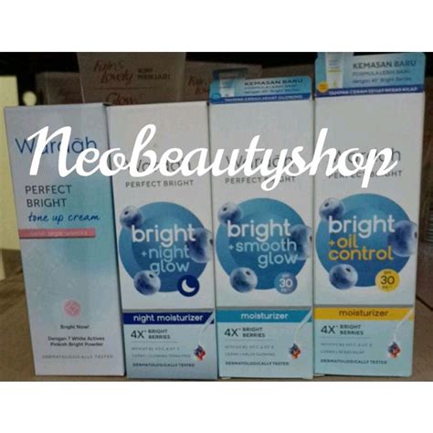 Jual Wardah Perfect Bright Moisturizer Normal Skin Spf Ml