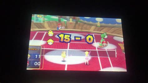 Mario Tennis Open Mushroom Cup Baby Peach Doubles YouTube