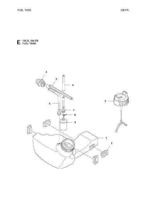 Partes De Carburador Partes Del Diagrama IPL Husqvarna Desbrozadora