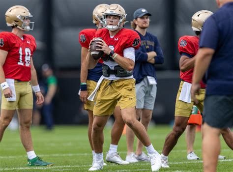 Chat Transcript Is Notre Dame QB Riley Leonard Overrated Or Ready To