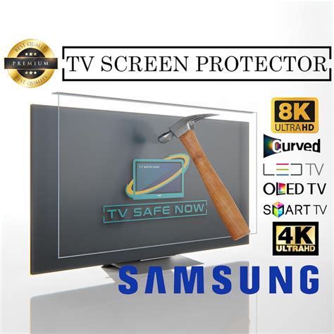 TV Screen Protector for Samsung Tvs, Special Dimensions for All Models, Damage Protection and ...