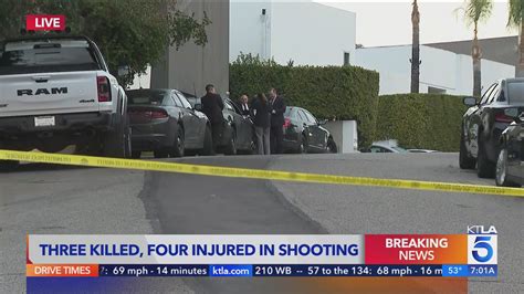 3 Dead 4 Wounded In Beverly Crest Shooting Ktla