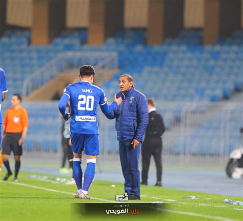 صحيفة الرياضية السعوديةرامون دياز مدرب الهلال في المؤتمر الصحافي