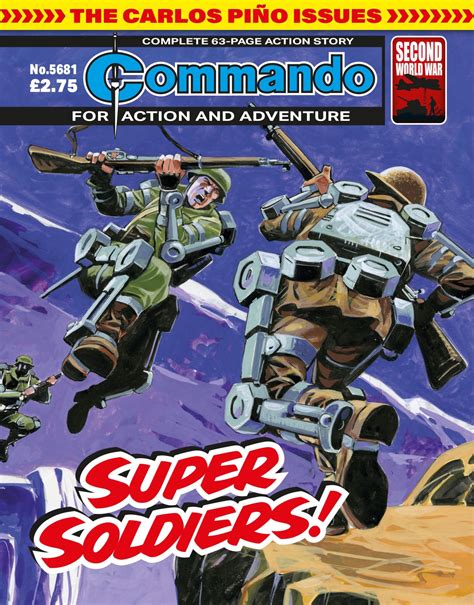 Artist Carlos Pino celebrated in latest Commando Comics, online event