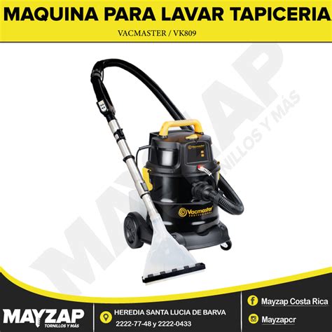 Maquina Para Limpiar Tapiceria Marca Vacmaster Vk809 Mayzap Tornillos Y Herramientas