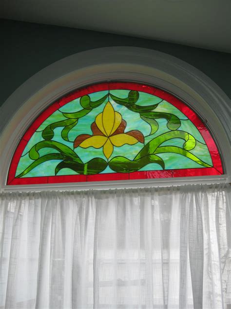 Victorian Stained Glass Arch