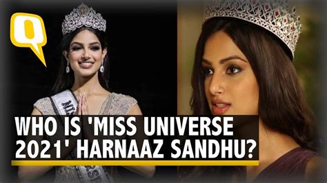 Who Is Harnaaz Sandhu The 21 Yr Old Model Crowned Miss Universe 2021 The Quint 🥇 Own That Crown