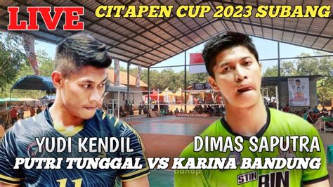 Live Dimas Saputra Ft Kaik Vs Yudi Kendil Cs Hadir Di Subang Citapen