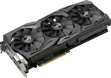 Видеокарта PCI-E GeForce GTX1080 8GB DDR5X Asus (ROG-STRIX-GTX1080-O8G ...