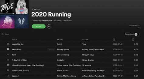 2020 Running Playlist – Alexandra Salomon