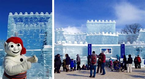 Quebec Winter Carnival Ice Palace