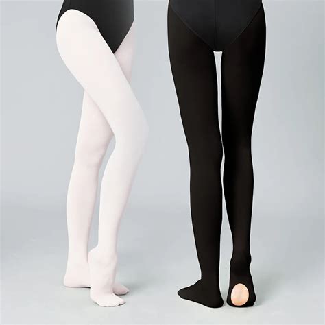 12 Pairs Wholesale Ballet Tights 60d Convertible Ballet Stockings Woman