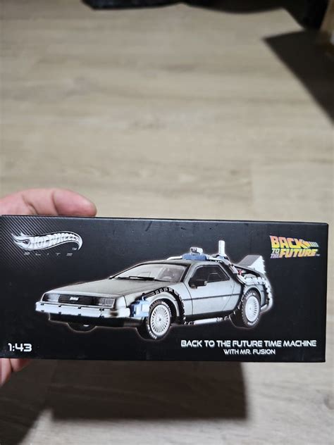 Hot Wheels Elite Back To The Future Delorean 1 43 Scale BNIB Hobbies Toys Toys Games On