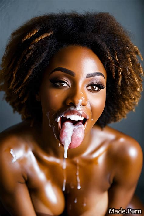 Porn Image Of Interracial Shiny Skin Nigerian Cum On Tits Saggy Tits Looking At Viewer Big Tits