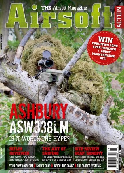 Airsoft Action Magazine June Issue Cover Preview Airsoft And Milsim News