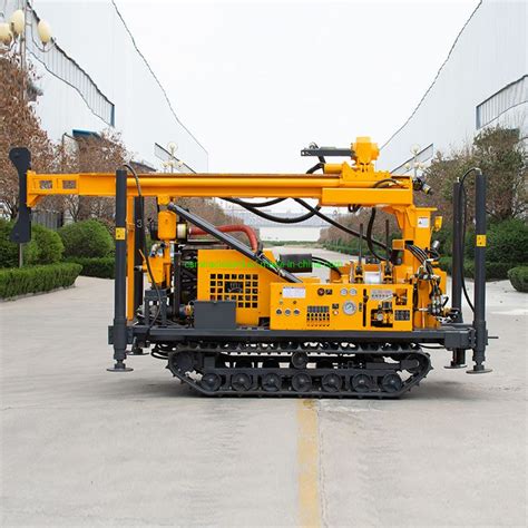 Crawler Mounted Mechanical Top Drive Rotary Geotechnical Exploration