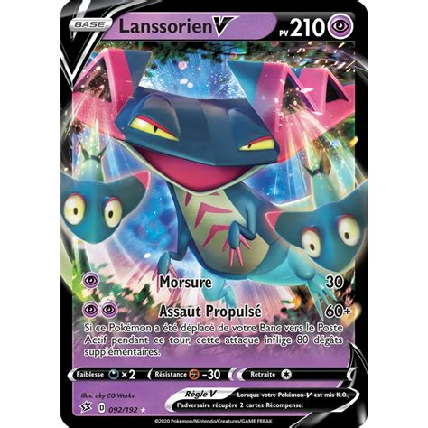 Lanssorien Joyau Holographique Rare V De L Extension Pok Mon