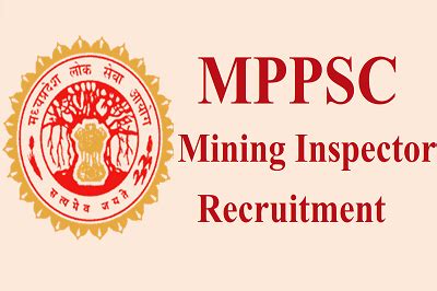 MPPSC Mining Inspector Recruitment 2023 मधय परदश म खनन नरकषक