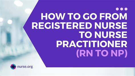 How To Go From Registered Nurse To Nurse Practitioner RN To NP YouTube