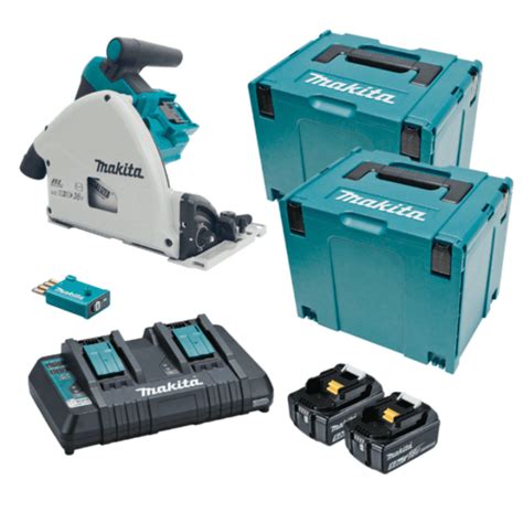 Scie Plongeante 36v 2x18v 165mm Makita Dsp601pt2ju