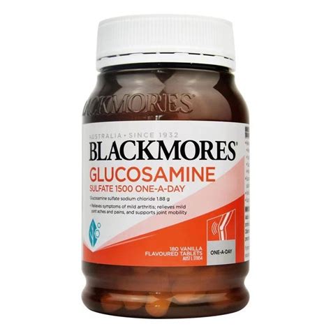 Jual Blackmores Glucosamine Sulfate Mg One A Day Black Mores More