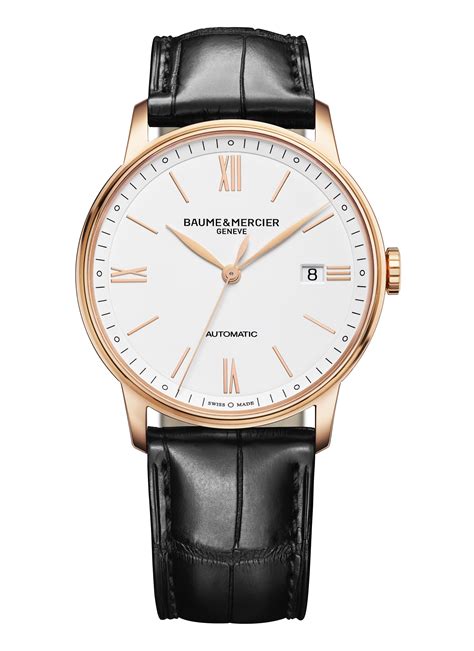 Baume And Mercier Classima White Automatic Dial Watch