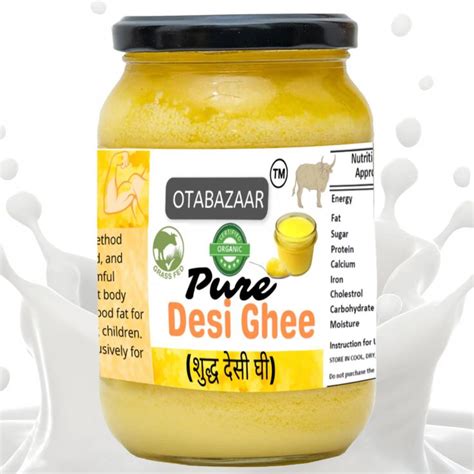 Shudh Desi Ghee 500ml Healthy 100 Pure Using Traditional Bilona