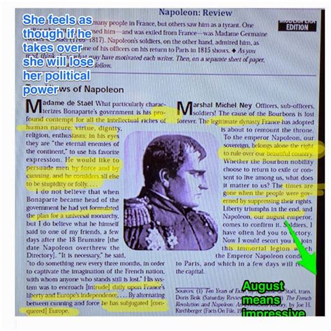 Education Leads To Great Achievements Napoleon Bonaparte