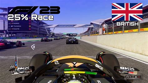 F1 2023 Game 25 Race British Lando Norris Ps4 Gameplay Youtube