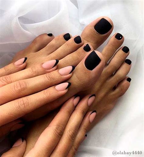 Top 10 Ideen Und Inspiration Zum Thema „black Pedicure