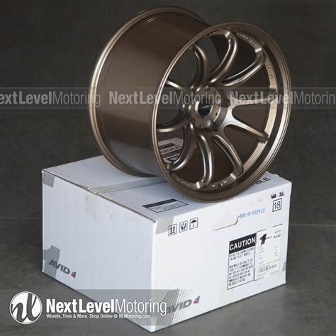 Avid1 Wheels Av40 18x105 5x1143 Rims Et22 Av4018105h22bz