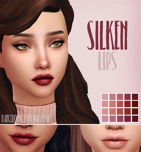 Sims 4 Lipstick Cc Best Custom Lipstick And Lip Gloss To Download