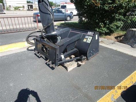 Skid Steer Snow Blower Attachment - Prime Time Auctions, Inc.