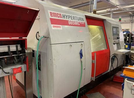 Emco Hyperturn Mc Plus Cnc Lathe Used Machines Exapro