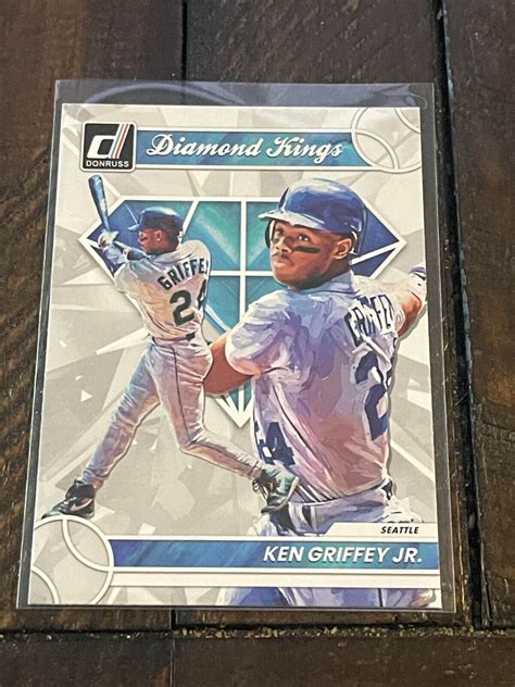 2023 Donruss Baseball Diamond Kings Base 1 Ken Griffey Jr Seattle