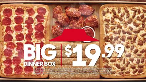 Pizza Hut Pide La Big Box Dinner Ad Commercial on TV